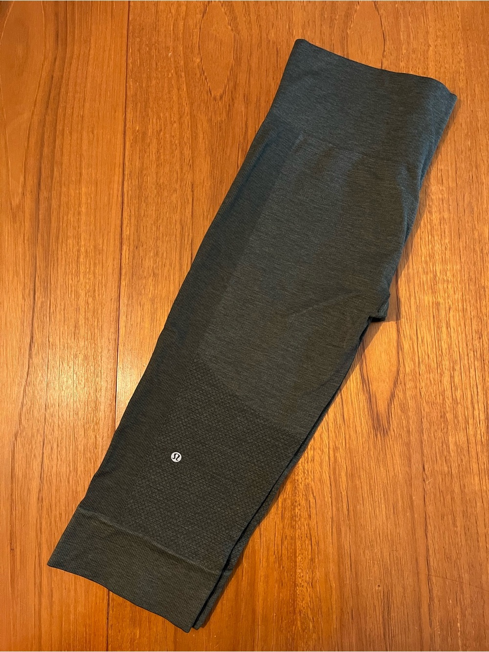 lululemon athletica Charcoal Seamless Leggings